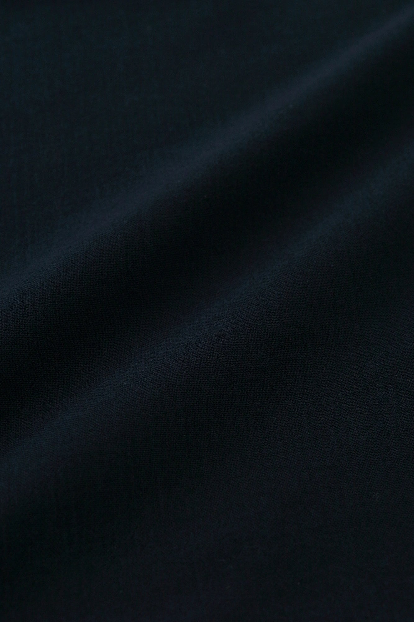 Chizimi Cotton 20/20 Kei Kimono Sleeve Blouse / Dark Blue