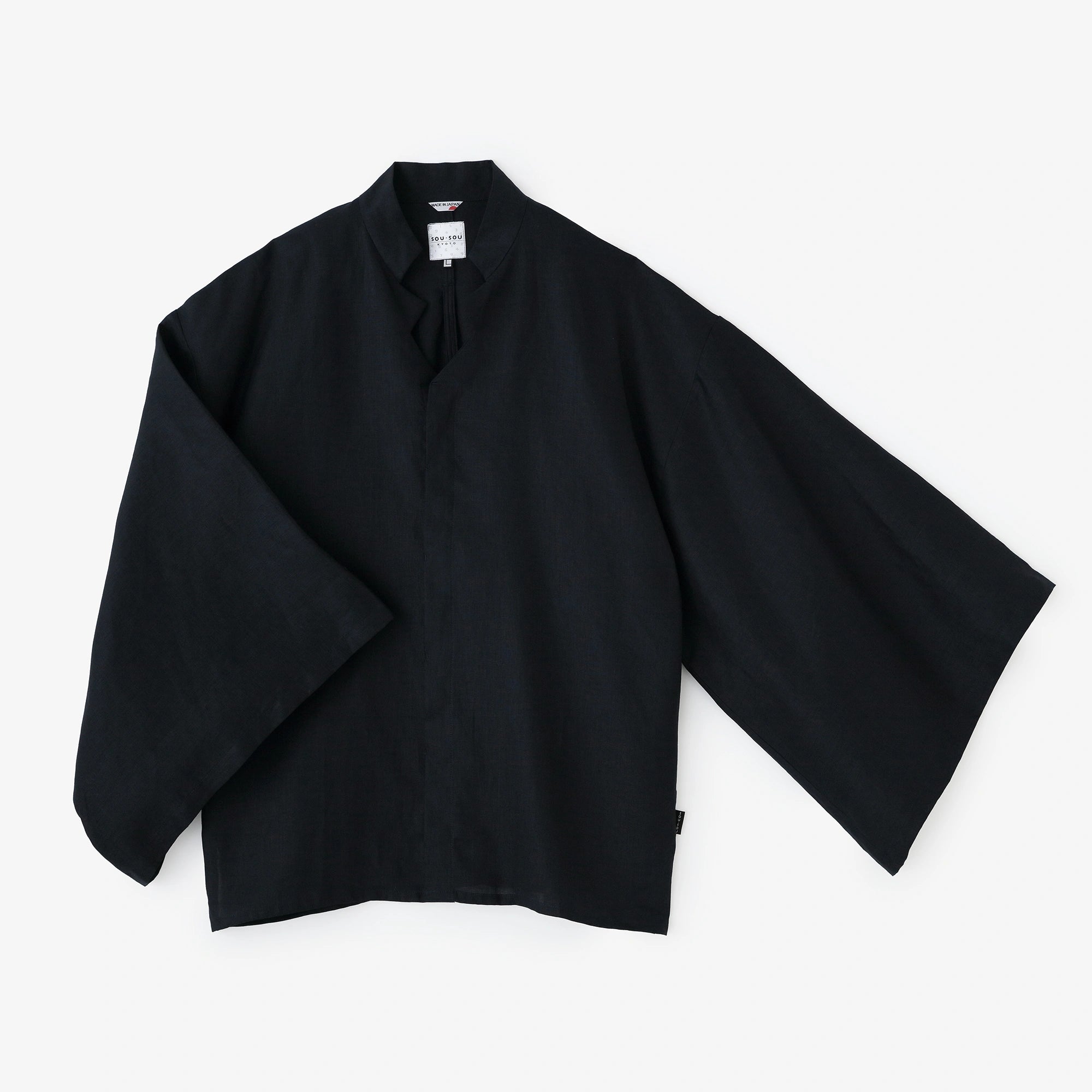 麻 信秀草衣（しんしゅうそうい） 上（うえ）／濃紺（のうこん）