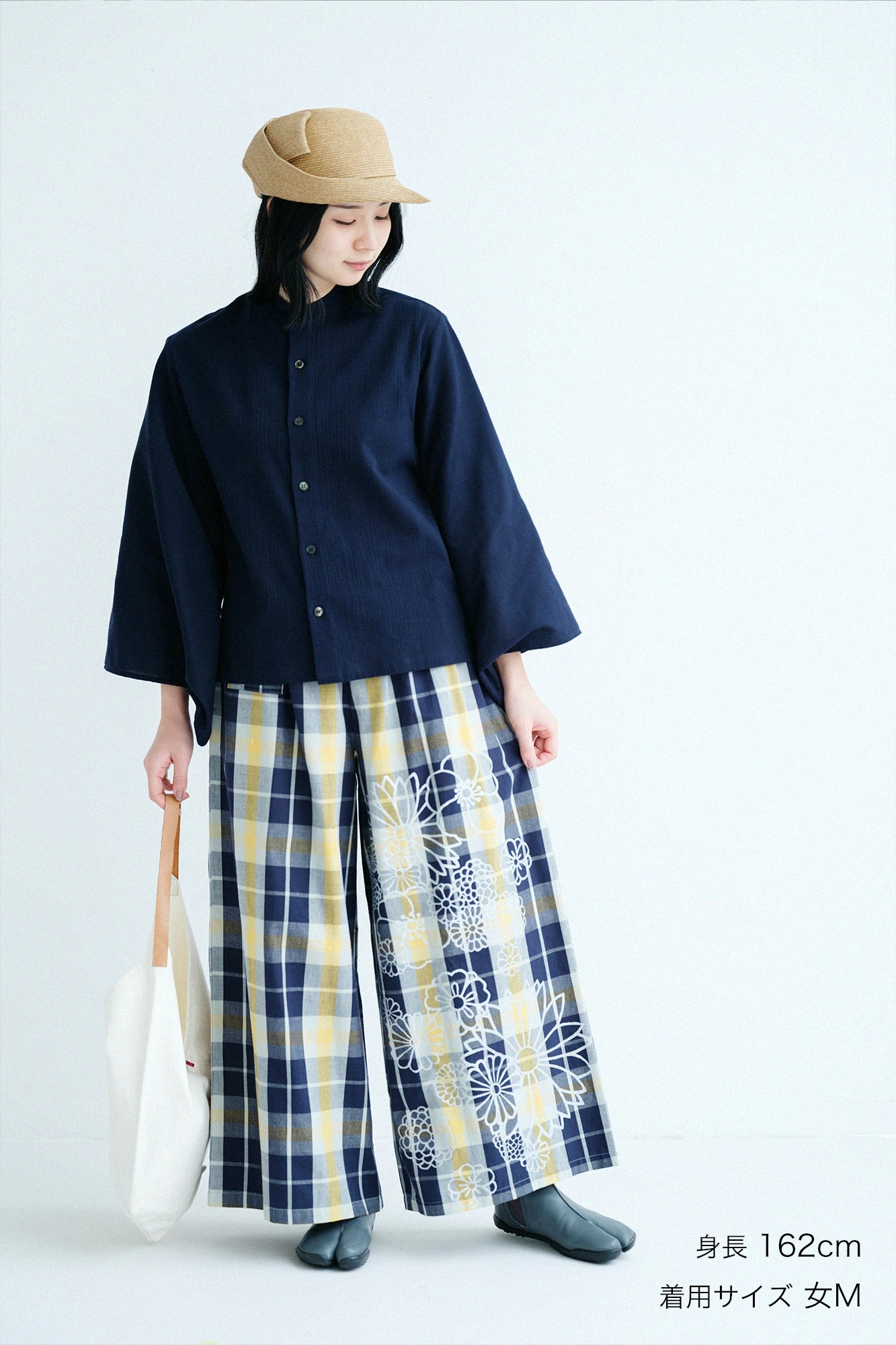 '身長'162cm,'着用サイズ'女M