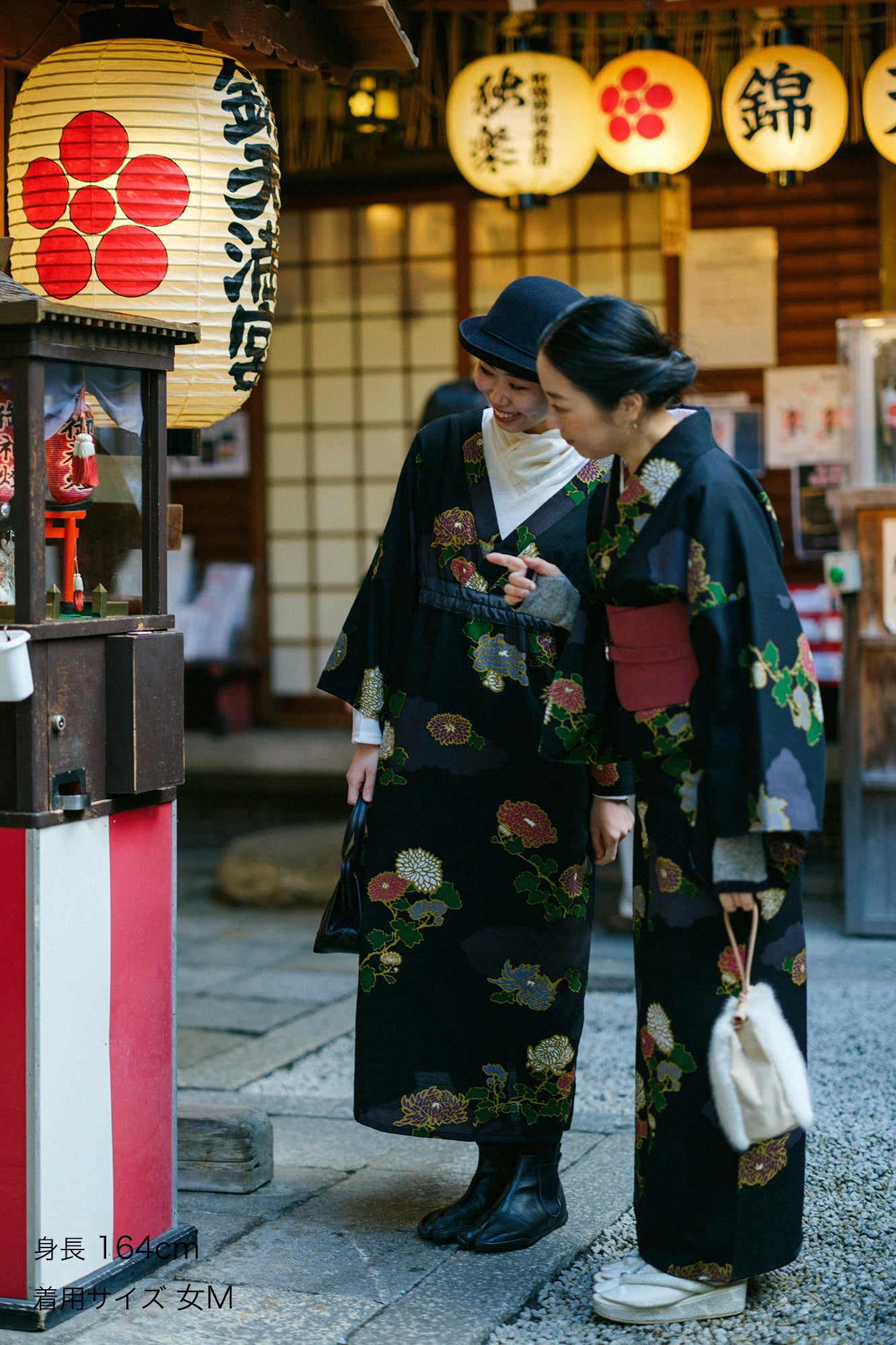 モスリン みたて衣／雲取り（くもどり）に菊