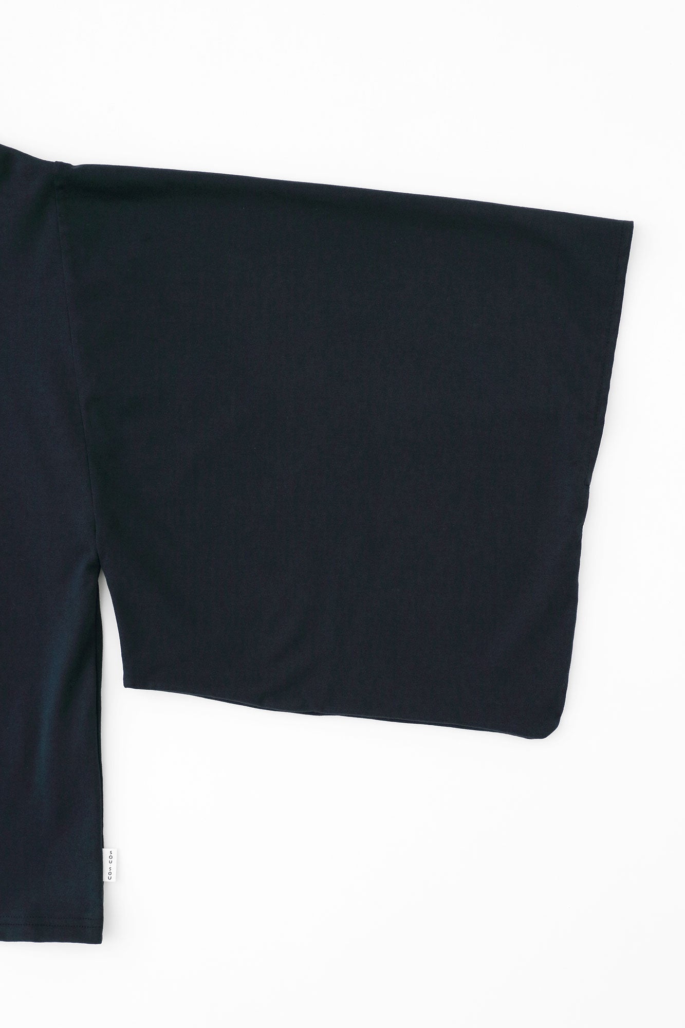 60 Count 2-ply Kimono Sleeve Top / Dark Blue
