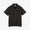 Chizimi Cotton 40/40 Reversible Coat)Ji-ban Short Sleeve/Dark Grey (Koihai) 