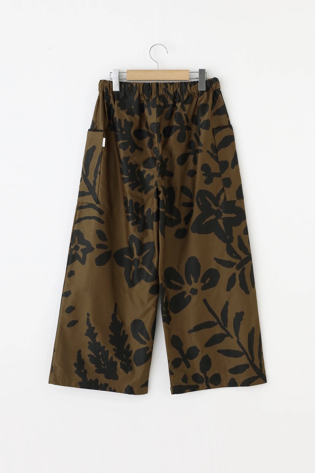 【Ships Ard 9/22】Moleskin Square Pockets Monpe Pants／Wild Flowers Bluish Yellow