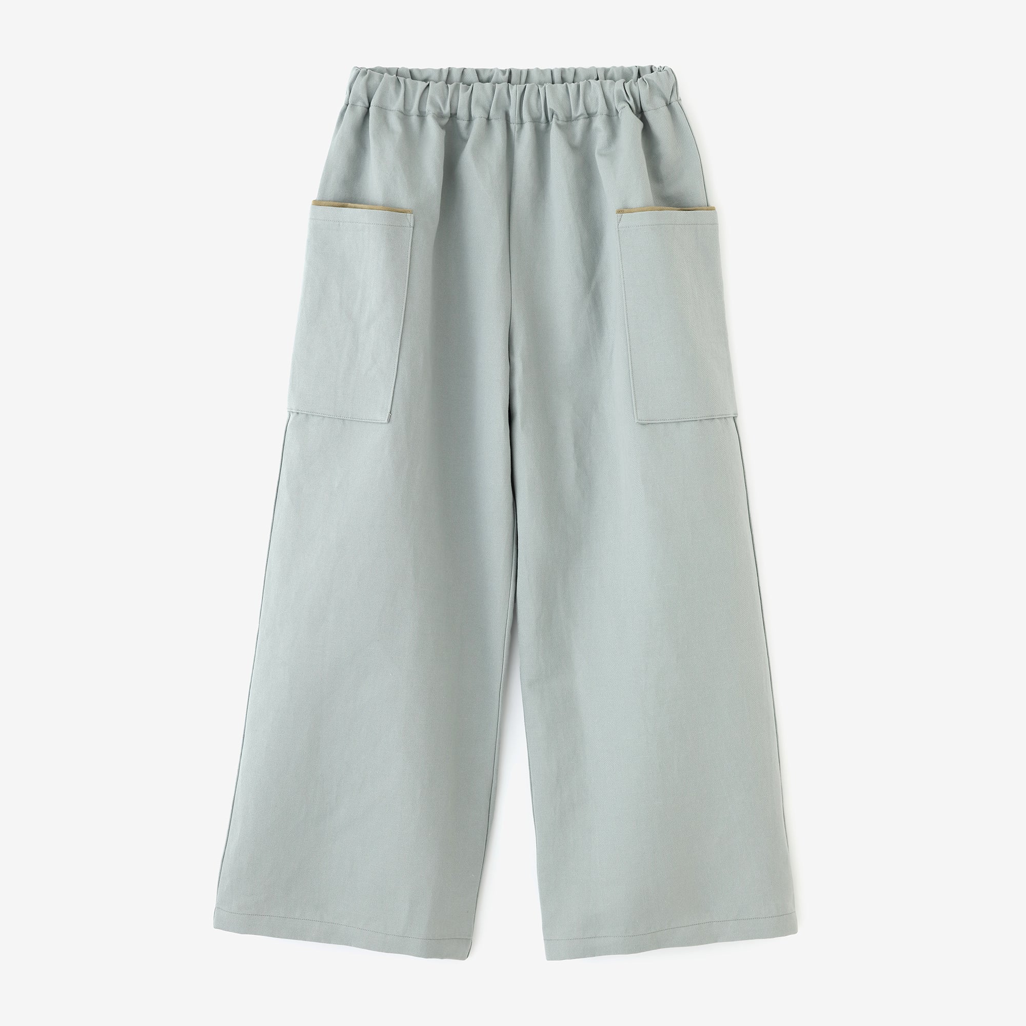 [Versand voraussichtlich ab dem 3. März] Asa Ayaori Kinchaku-Beutel (Houbi) Monpe / Usumina Mausgrau 