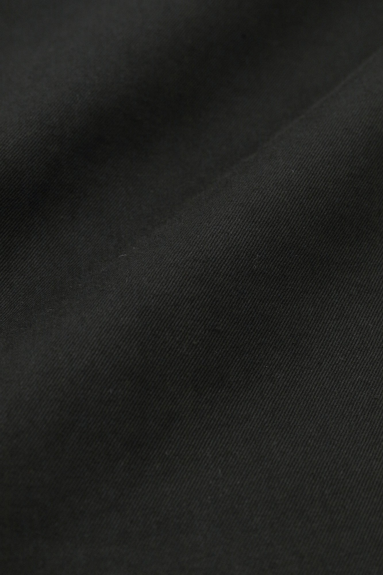 【Scheduled to ship around Mar 3】Cotton Linen Twill Weave Square Pockets Monpe Pants／Black