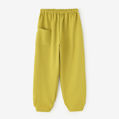 接結（せっけつ）ジャカール 襞（ひだ）もんぺ／黄金色（こがねいろ）