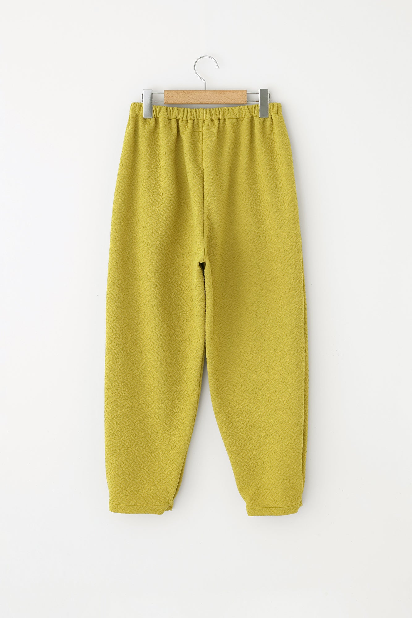 Dual-layered Jacquard Workers Pants/ Golden Yellow