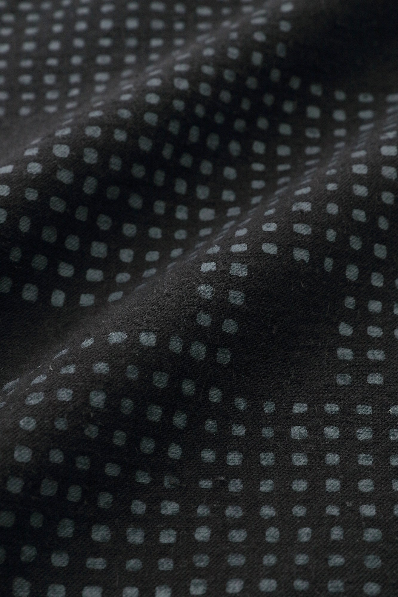 棉麻 工人褲/影 黑色