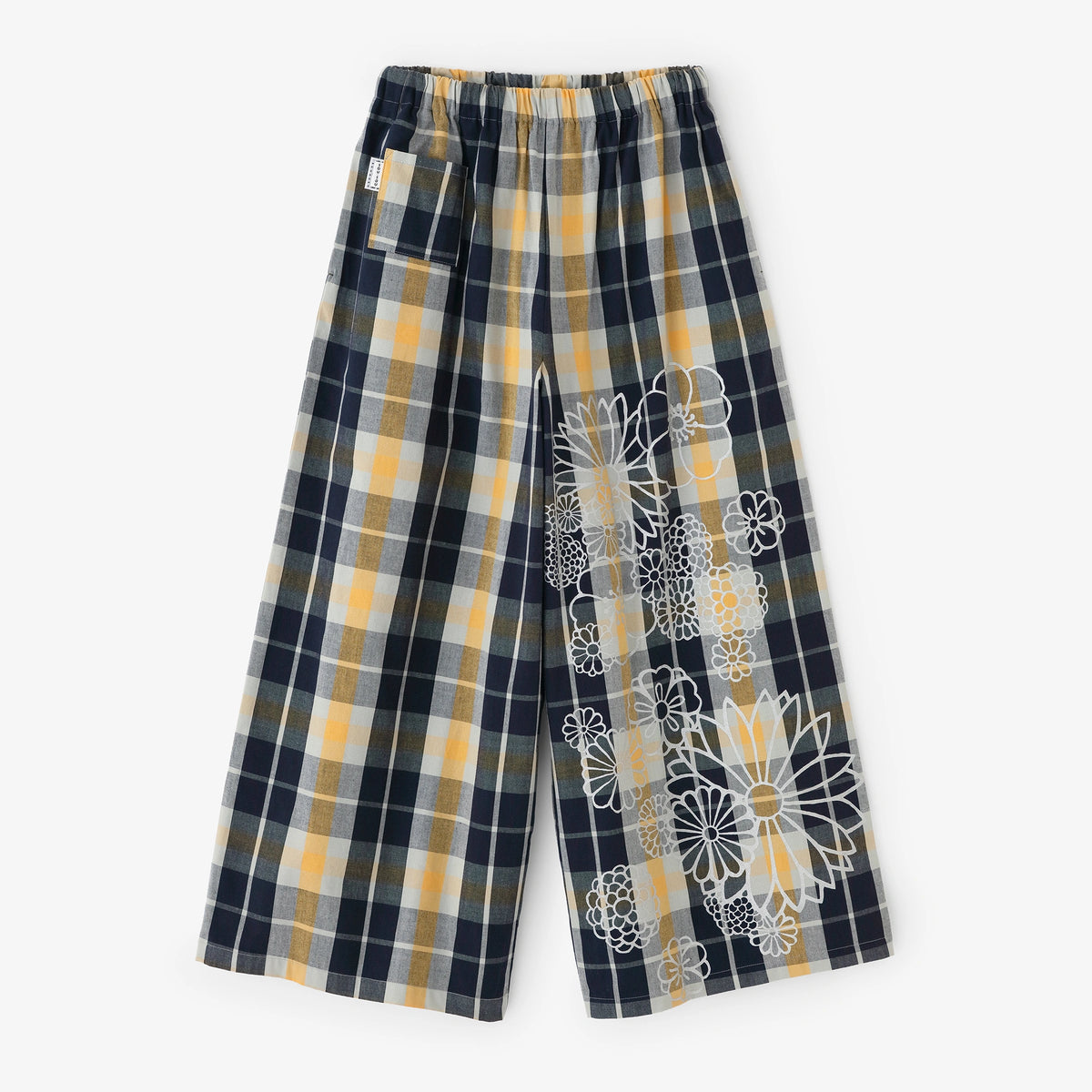 昭和レトロ 古布 布団皮 格子柄 ピエロもんぺ サルエル モンキーパンツ 4442031_9104df1a-98fe-48c6-