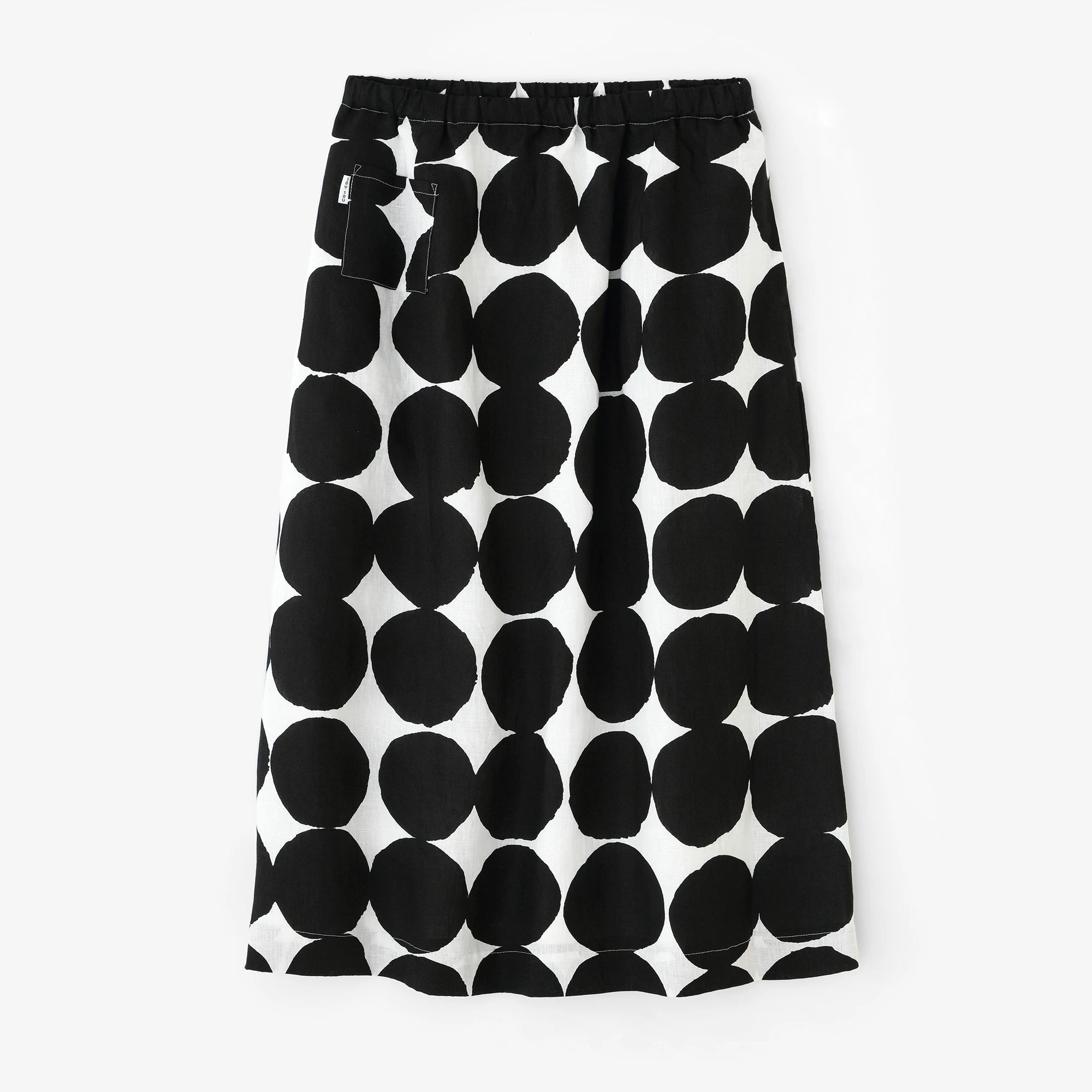 【Ships ard. 4/21】Linen Long Skirt / Marbles