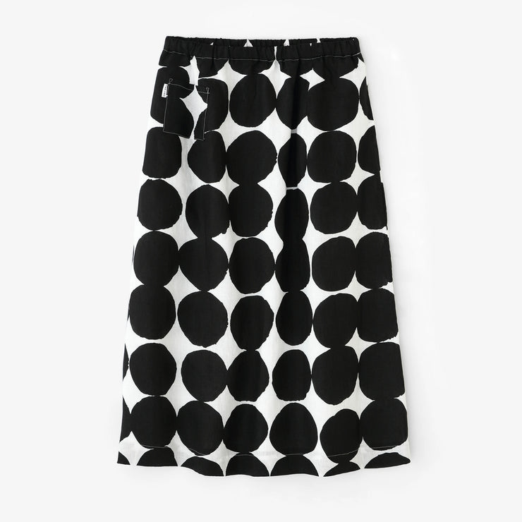 Linen Long Skirt / Marbles