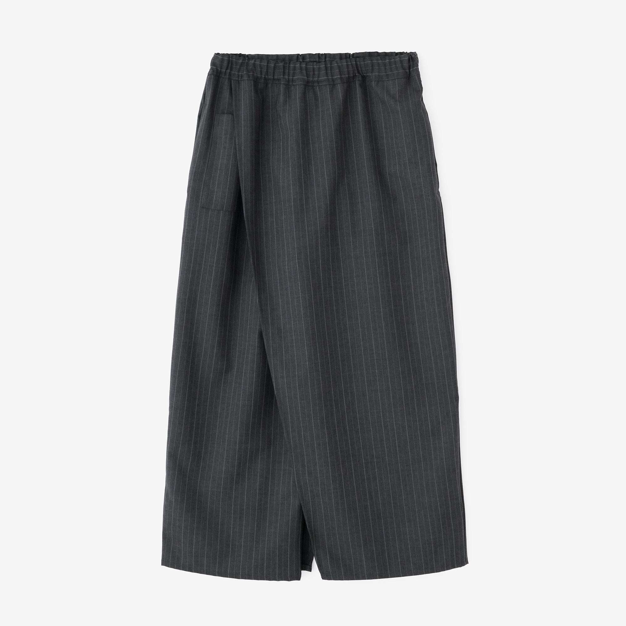 sou sou 筒下　柑子色 net限定】梳毛（そもう） 筒下（つつした）／濃墨間道（こずみかんとう）