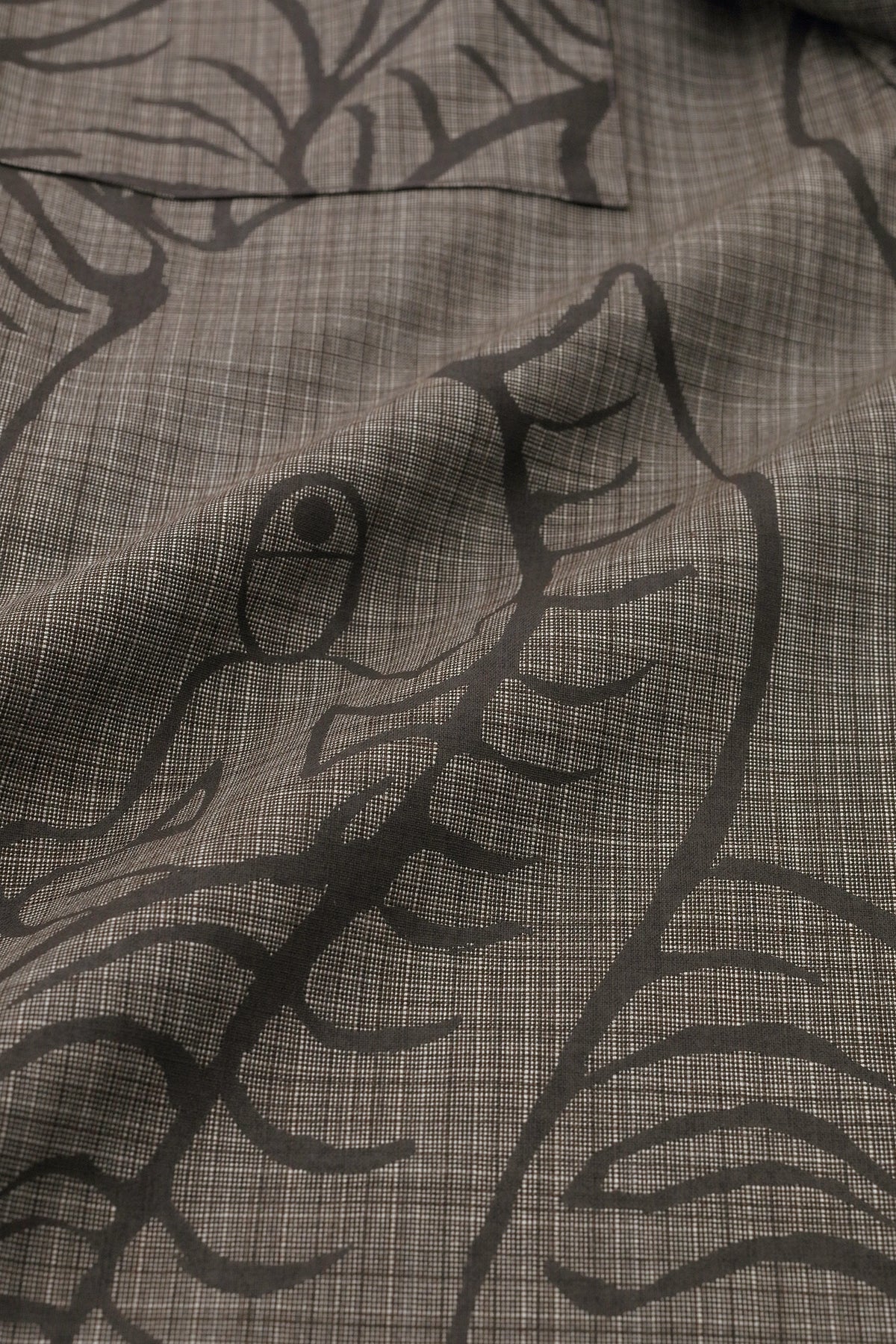【Ships Ard 9/22】High-twisted Combed Yarn Wrap Hakama Pants／flying elephants