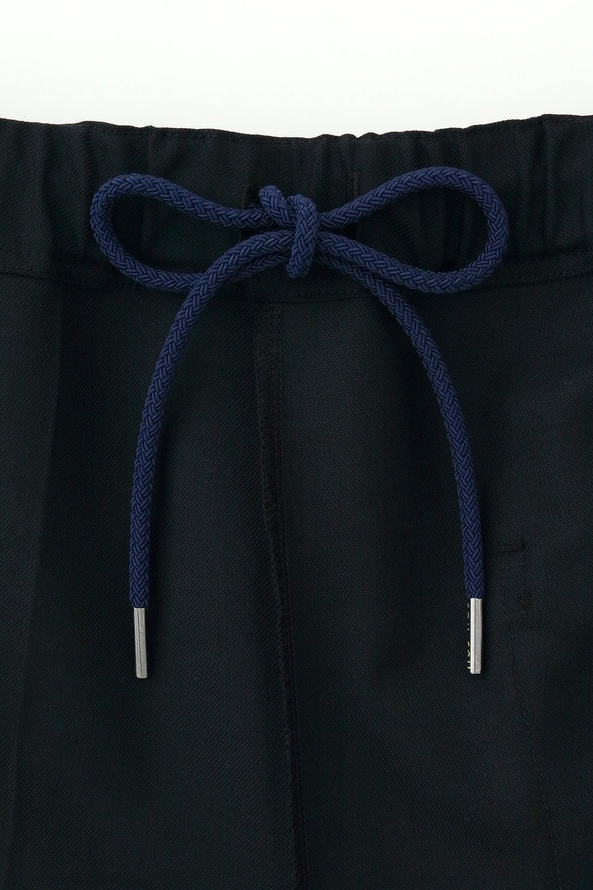 【9/22左右发货】梳毛斜纹织和服裤装／黑蓝