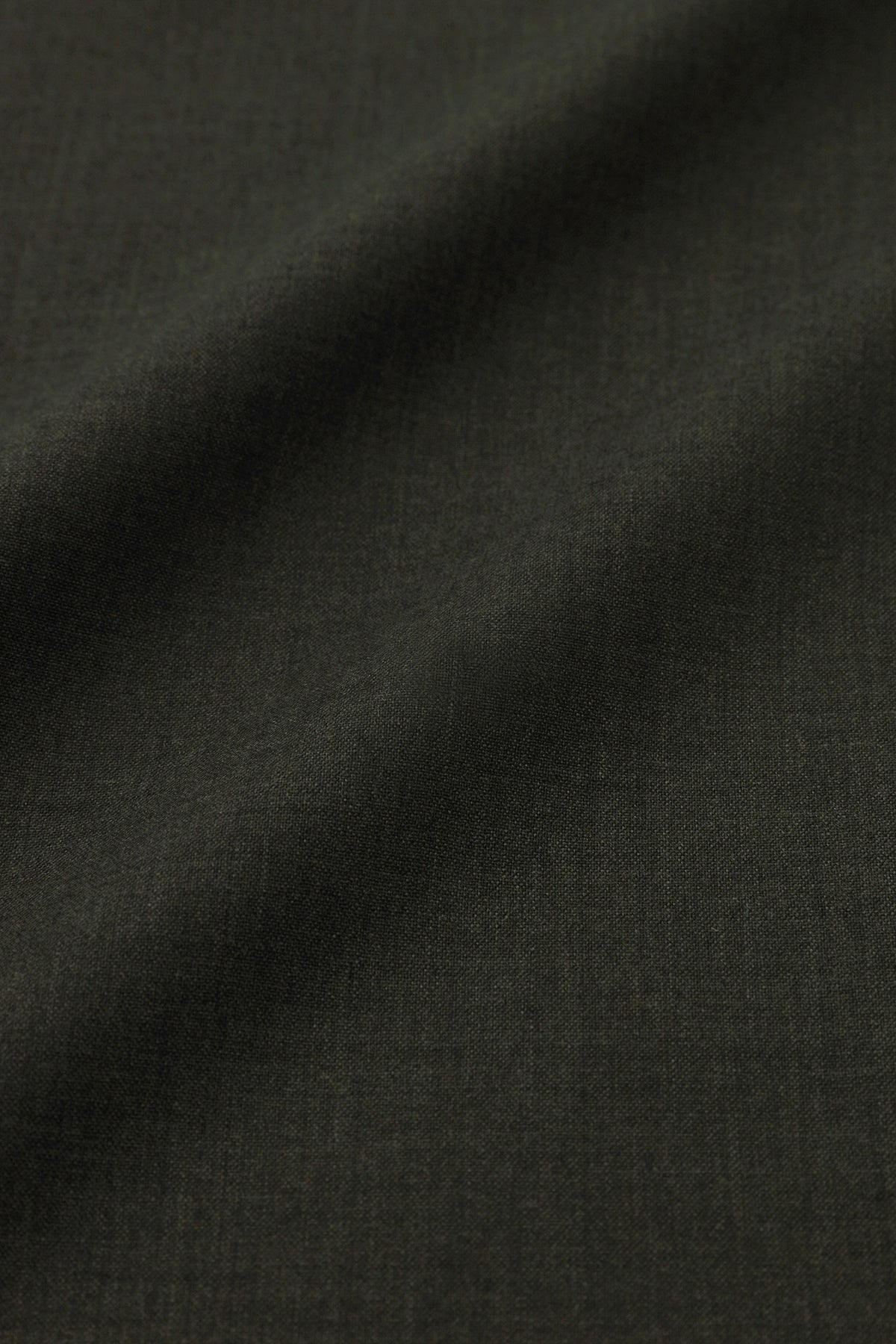 Manteau léger Laine peignée ample / gris foncé 