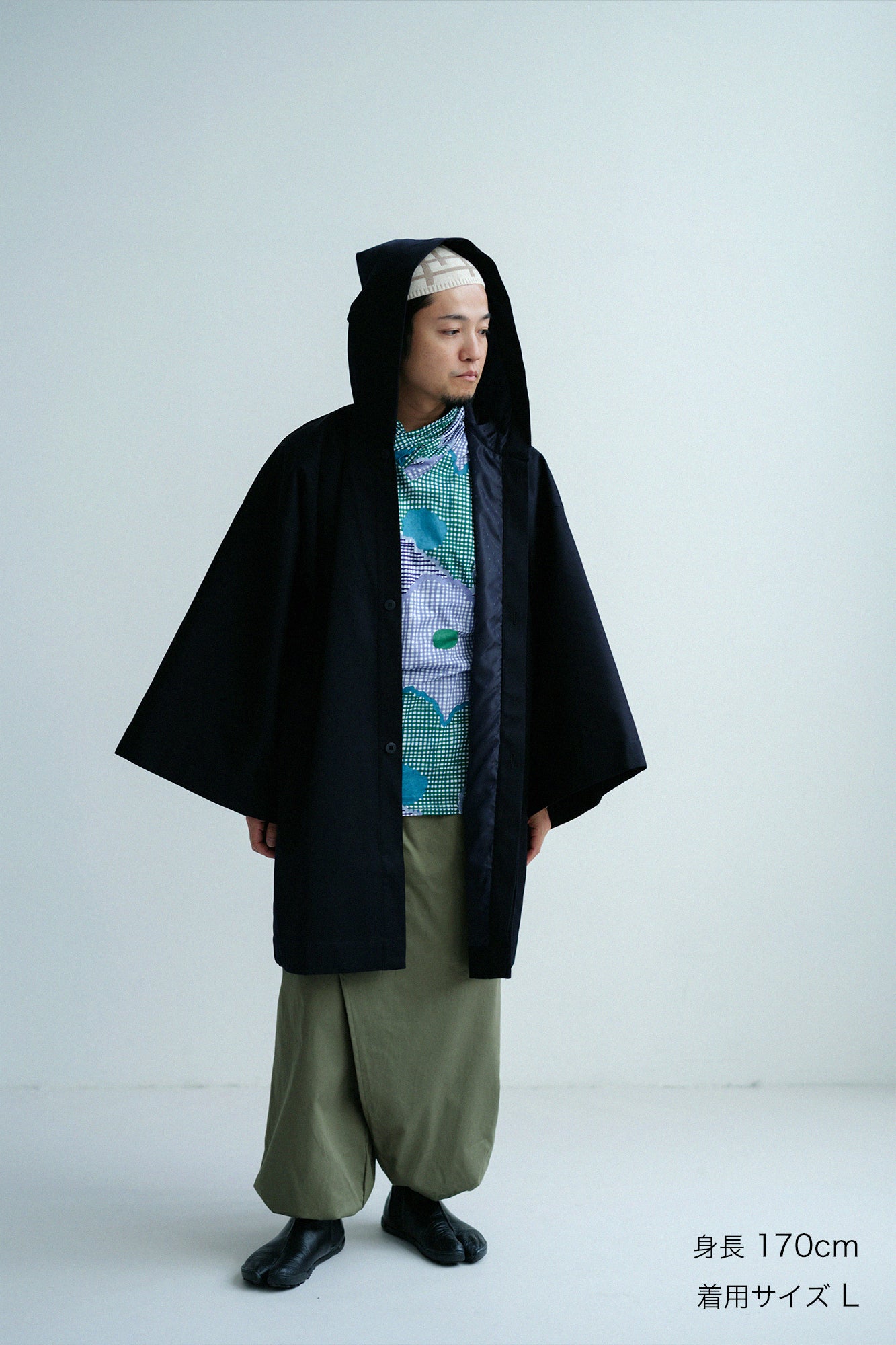 チノクロス 手柄寛衣下（たかみかんいした）／海松色（みるいろ）