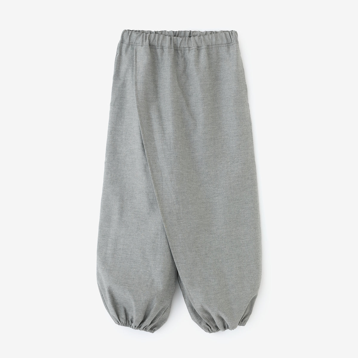 新製品　新品　ソウソウ　綿麻 綾織　手柄寛衣下（たかみかんいした）／素鼠 綿麻 綾織（あやおり） 手柄寛衣下（たかみかんいした）／素鼠（すねず）