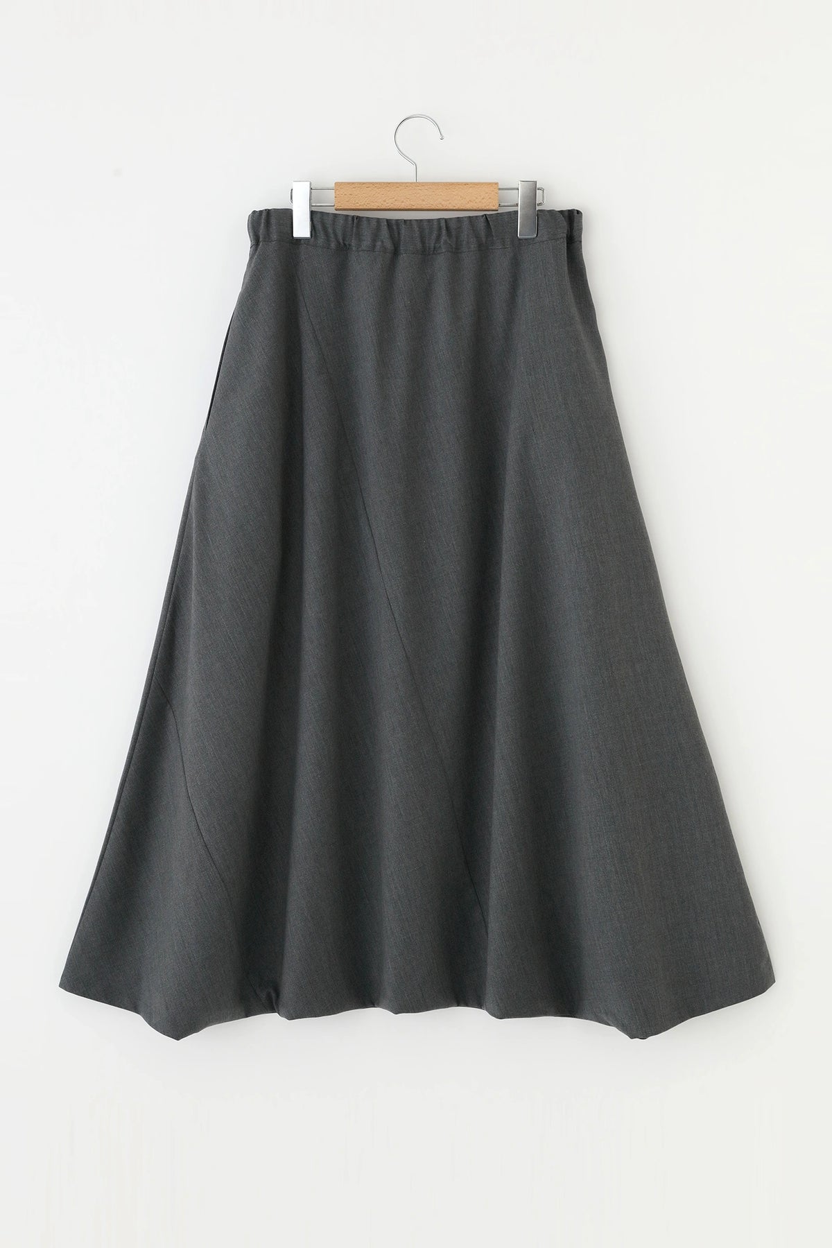 【Ships Ard 9/22】Wool Gabardine Fuji Pants／Dark Grey