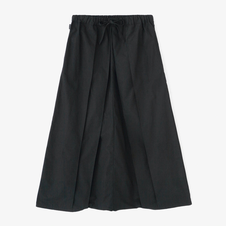 Long Staple Cotton Typewriter Cloth Hakama Fuji Pants／Black