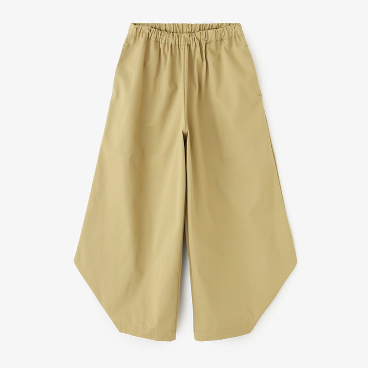 Chino Cloth Wide-legged Pants Odayaka／Straw Color