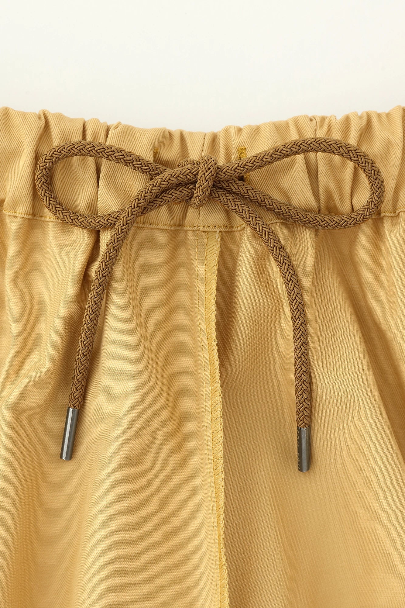 Chino Tissu Large Monpe Odayaka/Jaune Pâle