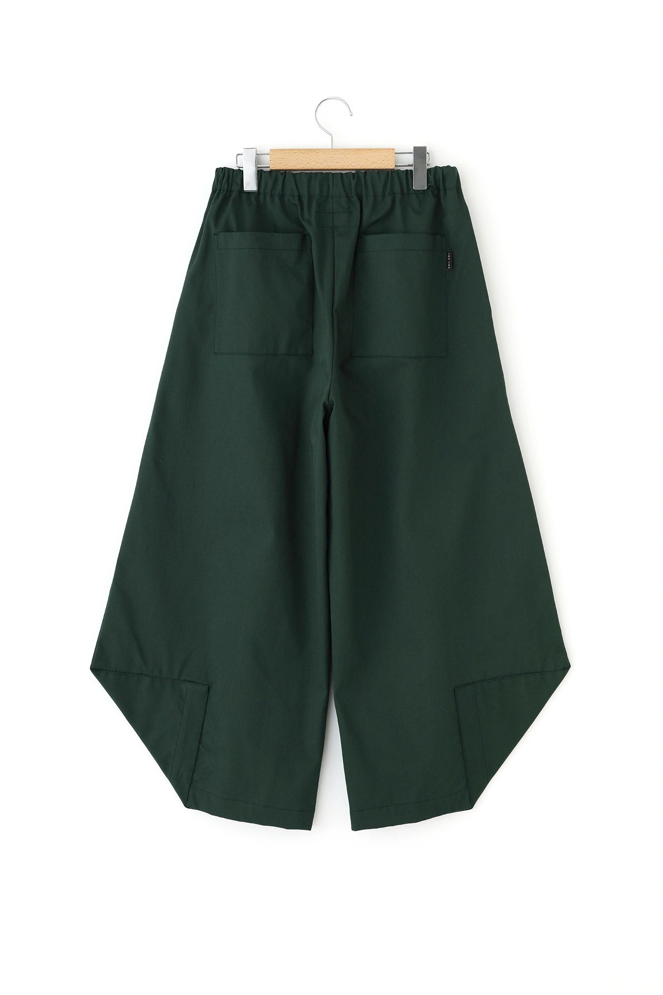 Chino Cloth Wide-legged Pants Odayaka／Dark Green