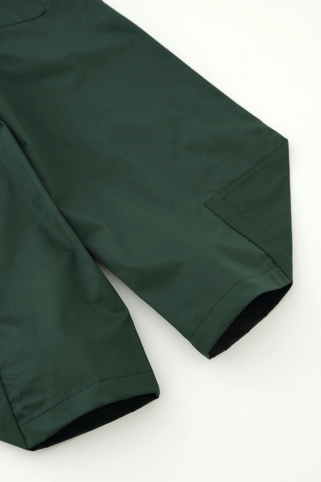 Chino Cloth Wide-legged Pants Odayaka／Dark Green