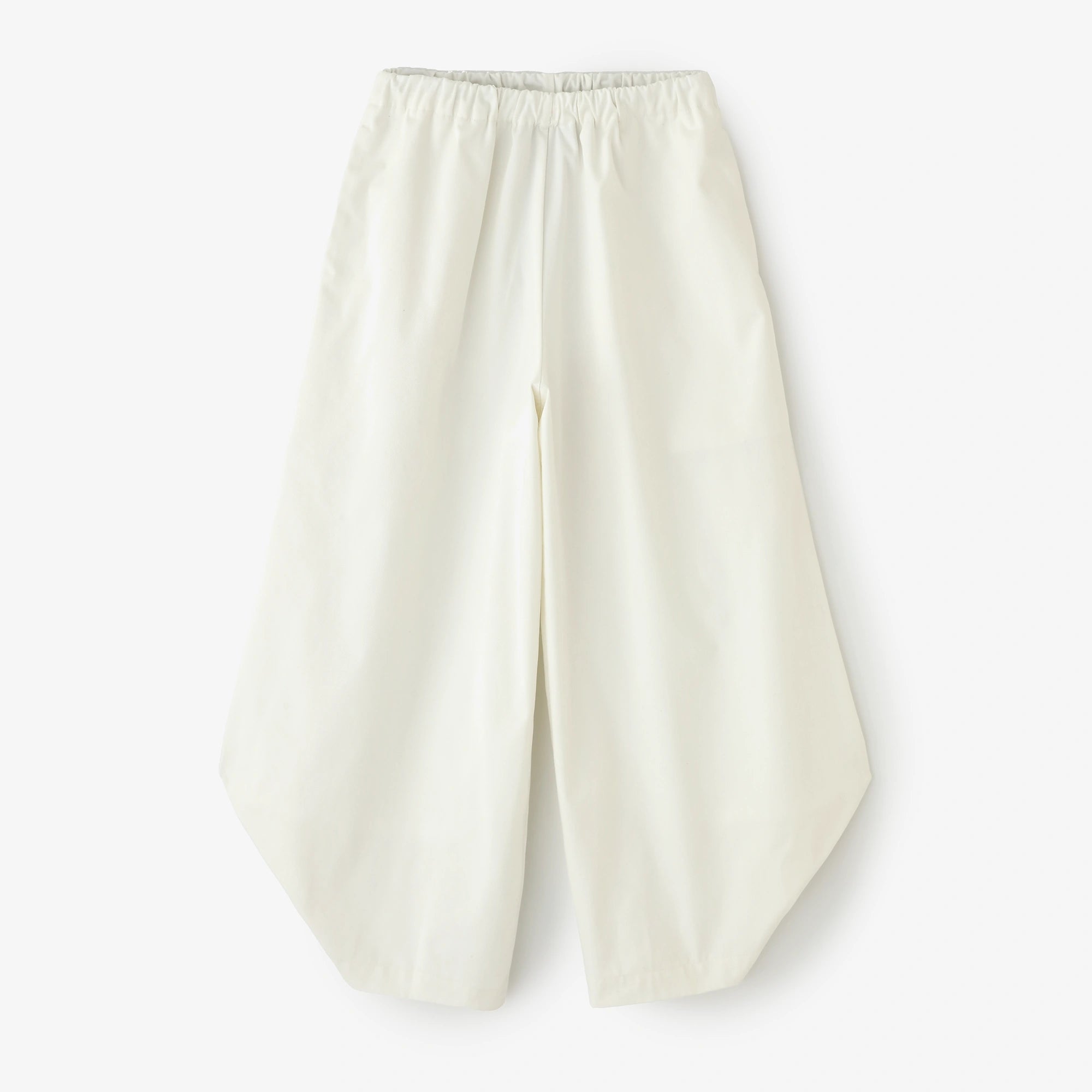 Chino Cloth Wide-legged Pants Odayaka／White