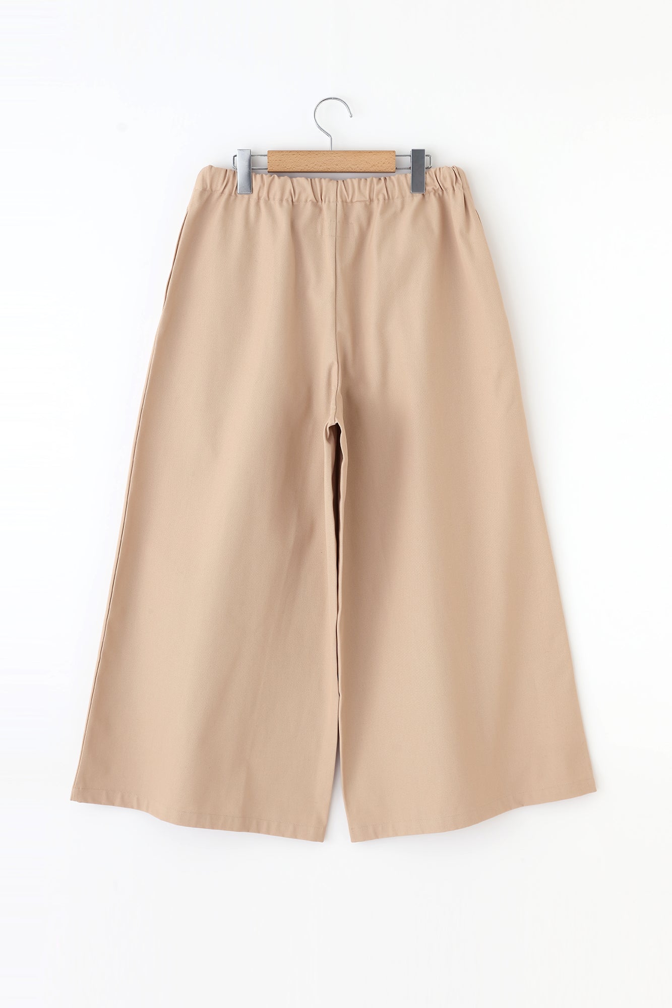 【Scheduled to ship around Mar 3】No.11 Canvas Wide-legged Pants／Light Beige