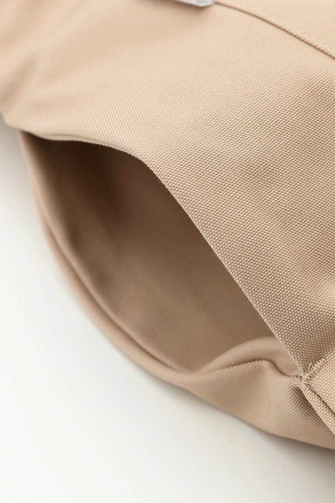 【Scheduled to ship around Mar 3】No.11 Canvas Wide-legged Pants／Light Beige