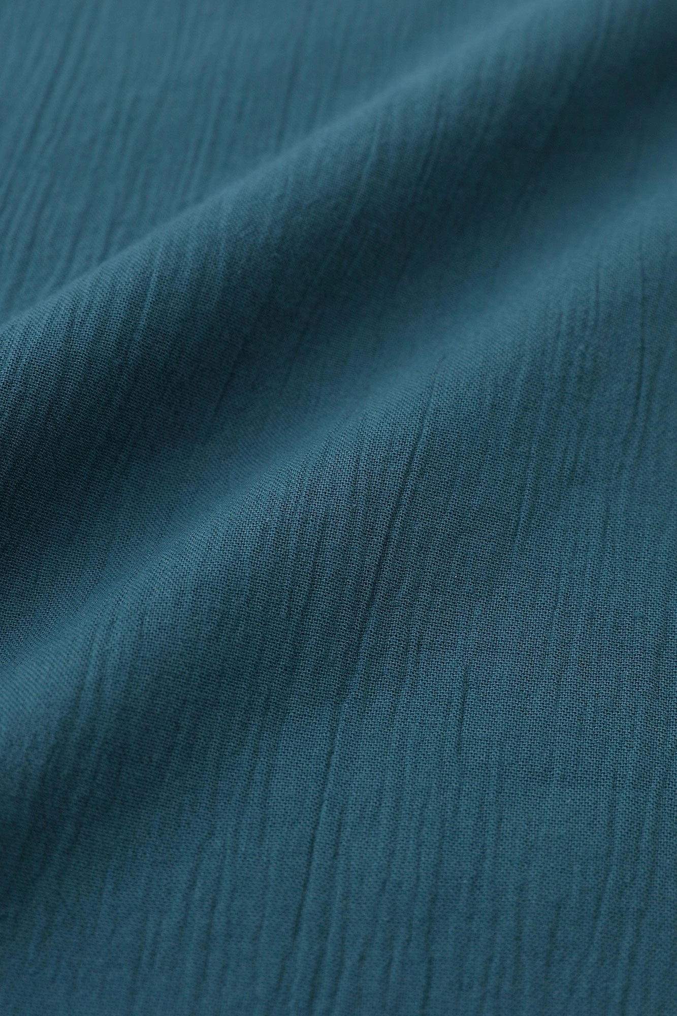 【Ships ard. 4/21】Chizimi Cotton 20/20 Wide-legged Pants / Blue