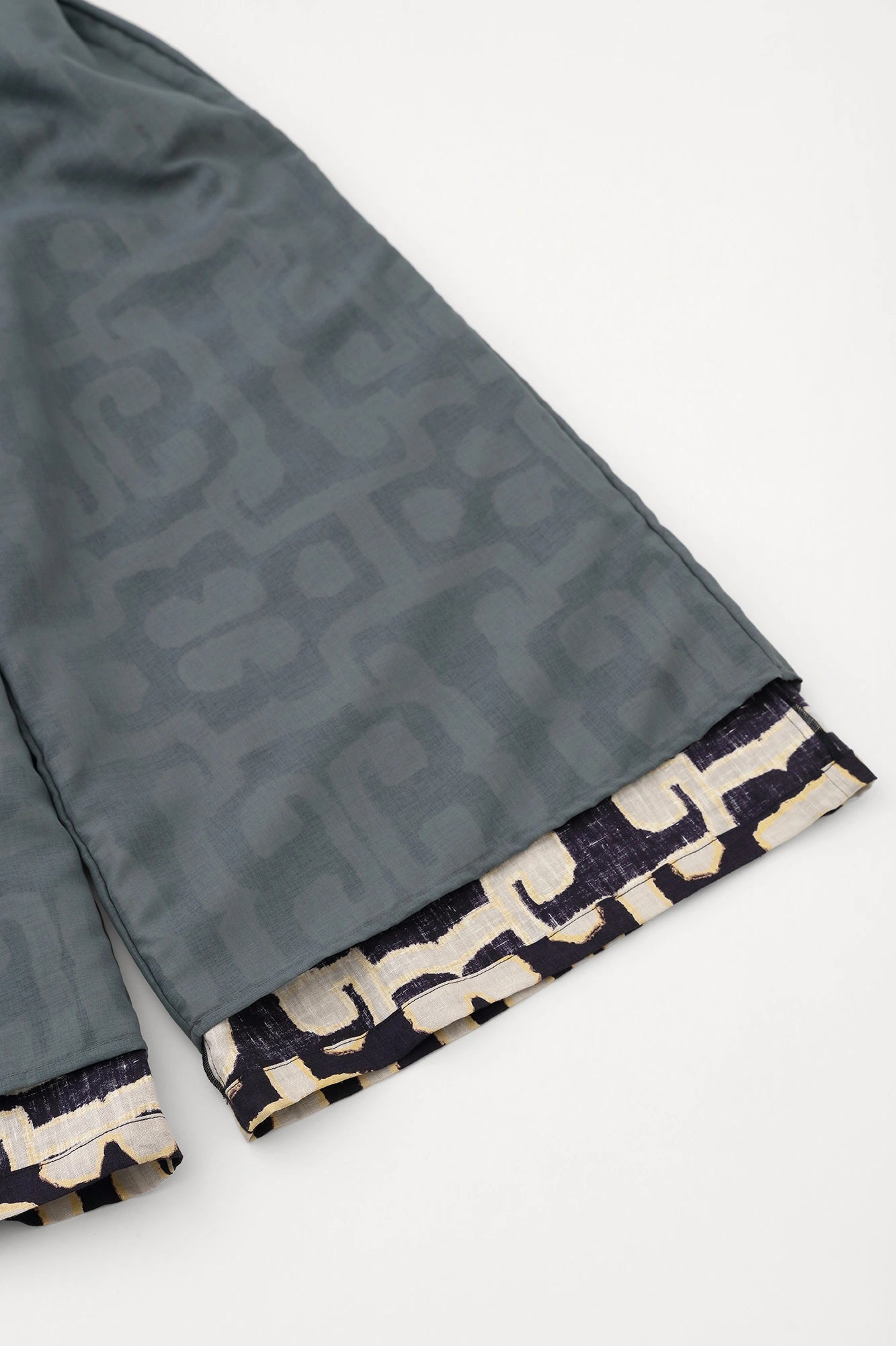 【Ships ard. 4/21】Linen Wide-legged Pants / Primitive Sculpture 