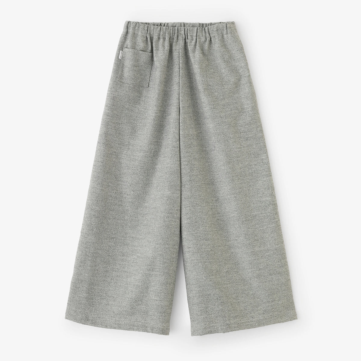 【Ships ard 11/17】Woolen Yarn Wide-legged Pants／Grey