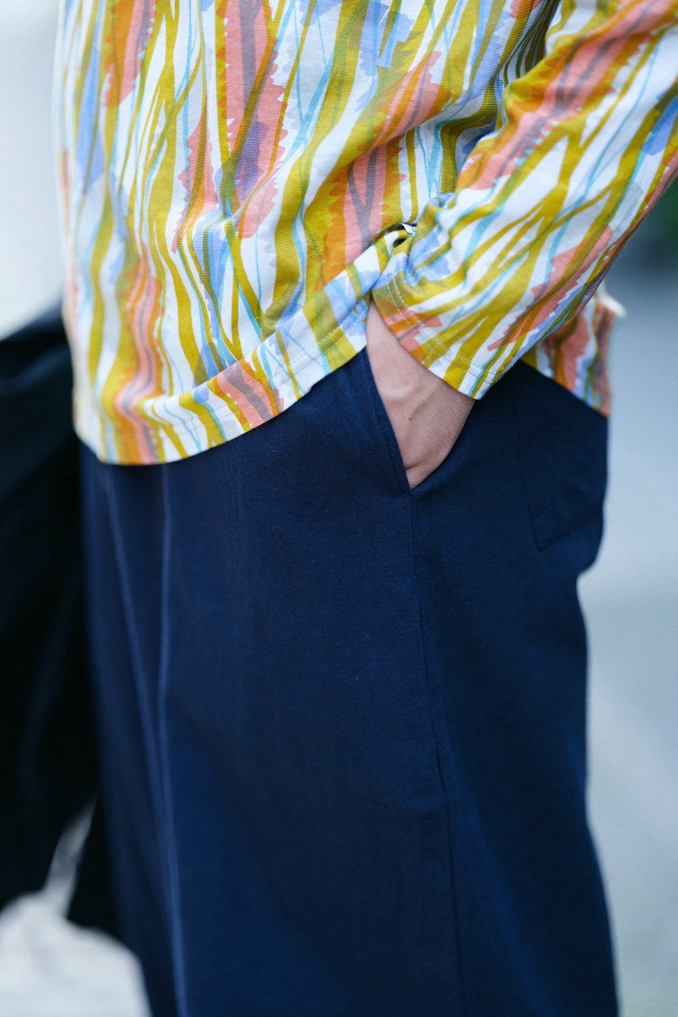 12號帆布作務衣 下裝/豪華