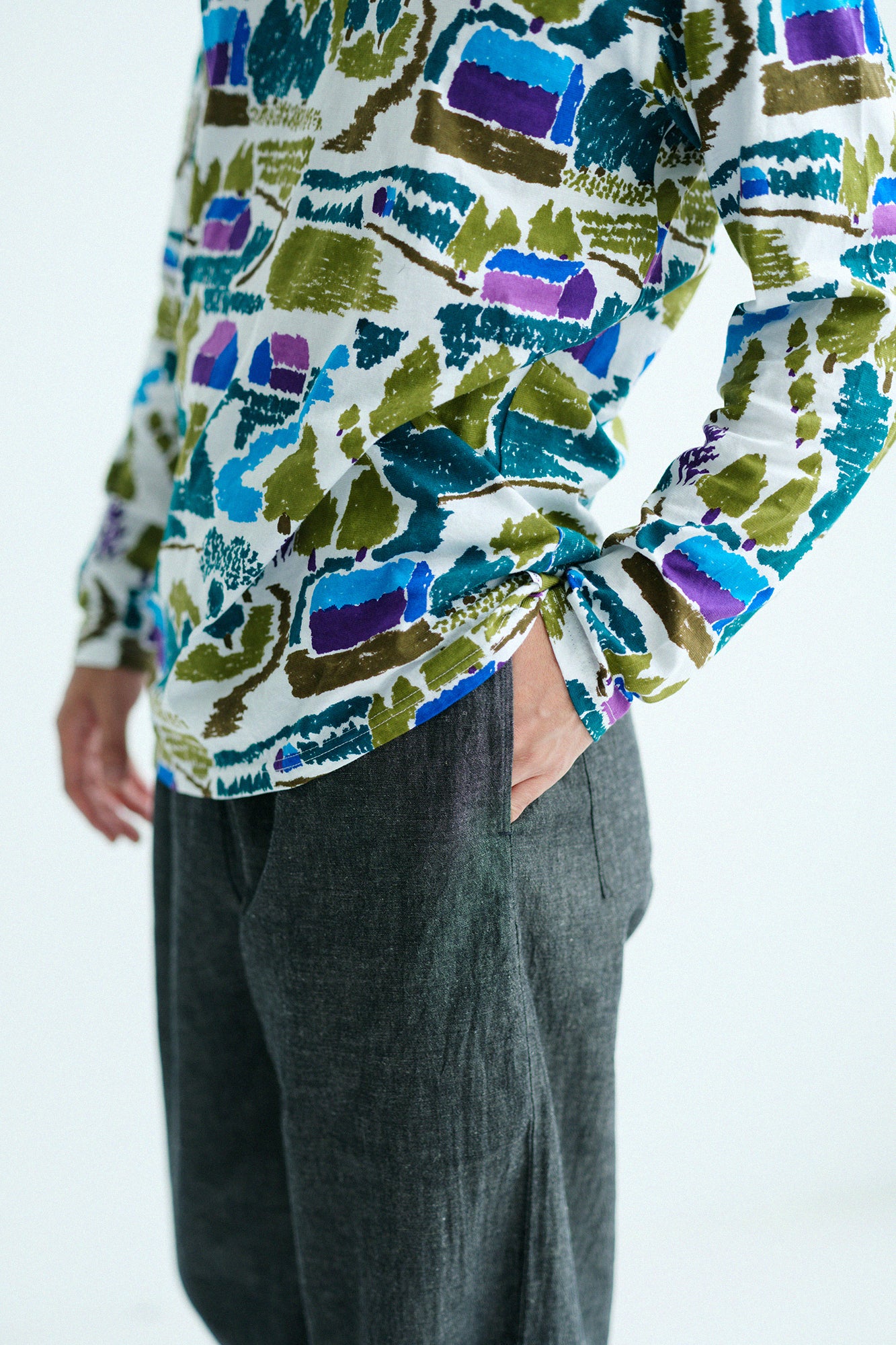 No.12 Canvas Samue Bottom / Luxurious