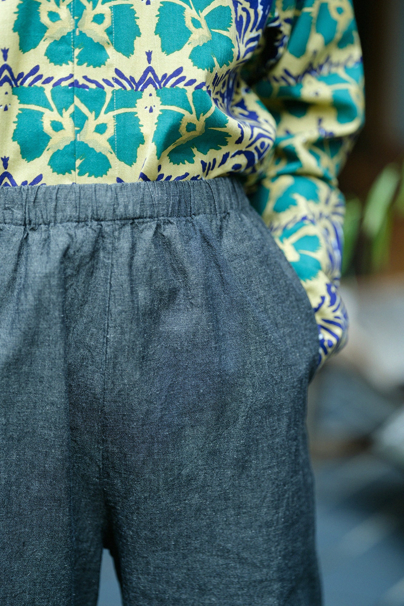 No.12 Canvas Samue Bottom / Luxurious