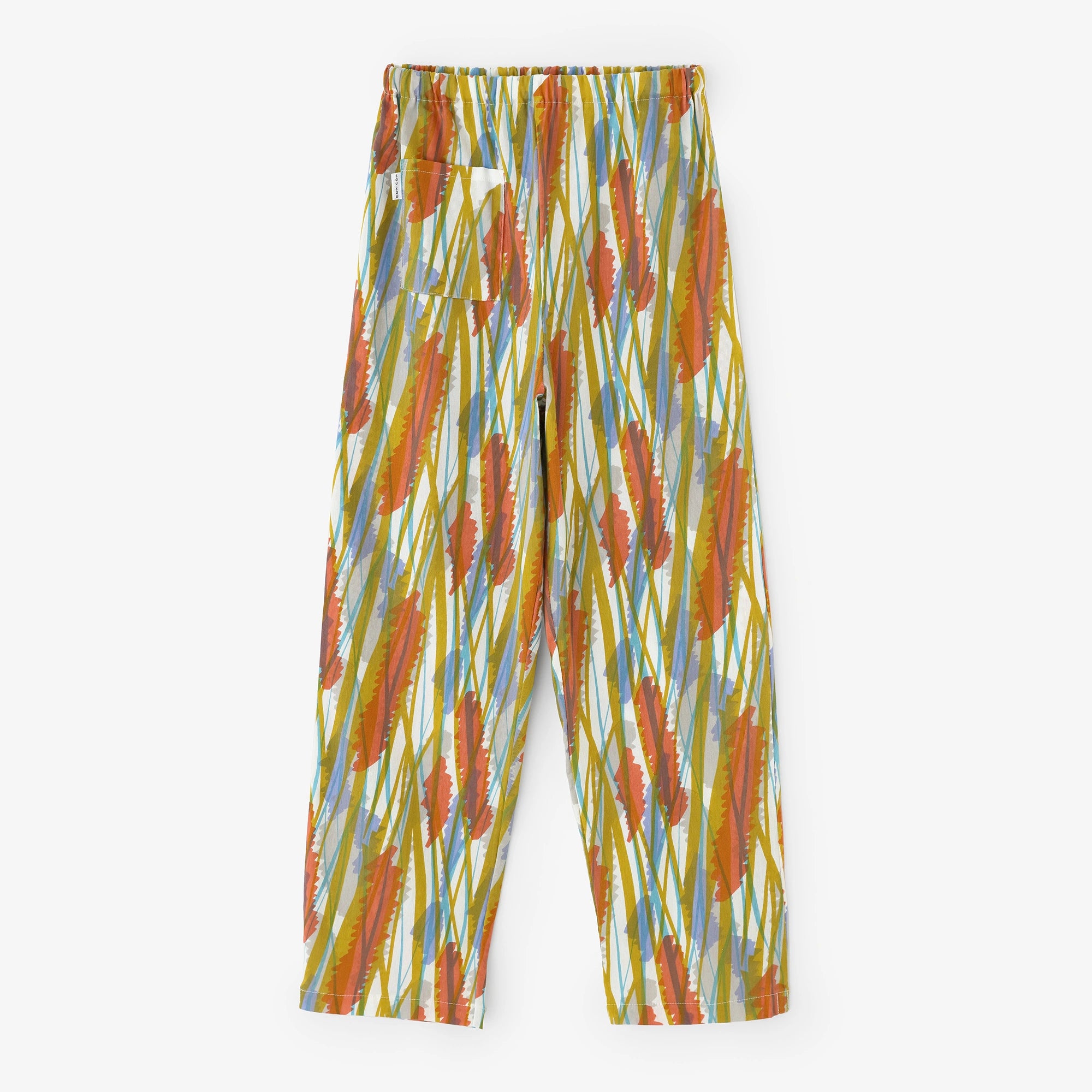 【4月21日頃発送予定】高島縮 40/40 えんゆう穿き／なびく