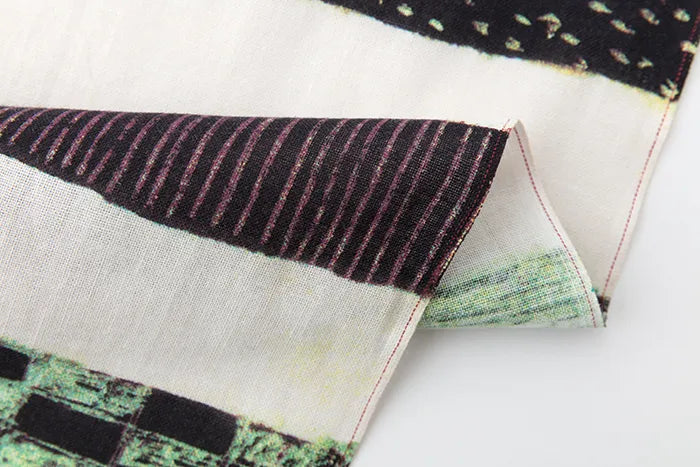 Ise Momen Textil-Tenugui/Renge-Gras