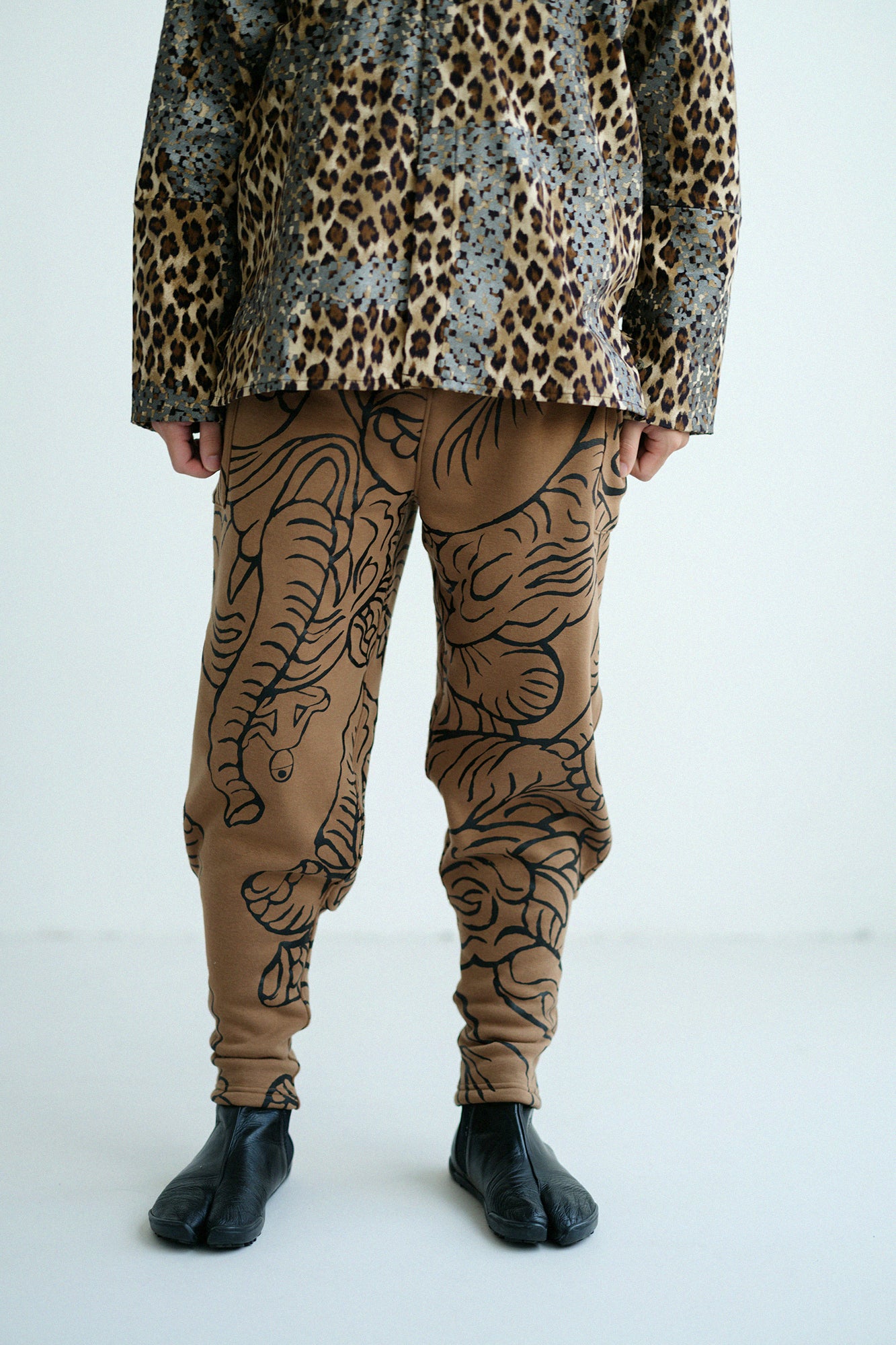 Doppelseitig gebürstetes Ami (Tattsuke) Enyuu wear/Otogi Steel Farbe (Hagane Farbe)