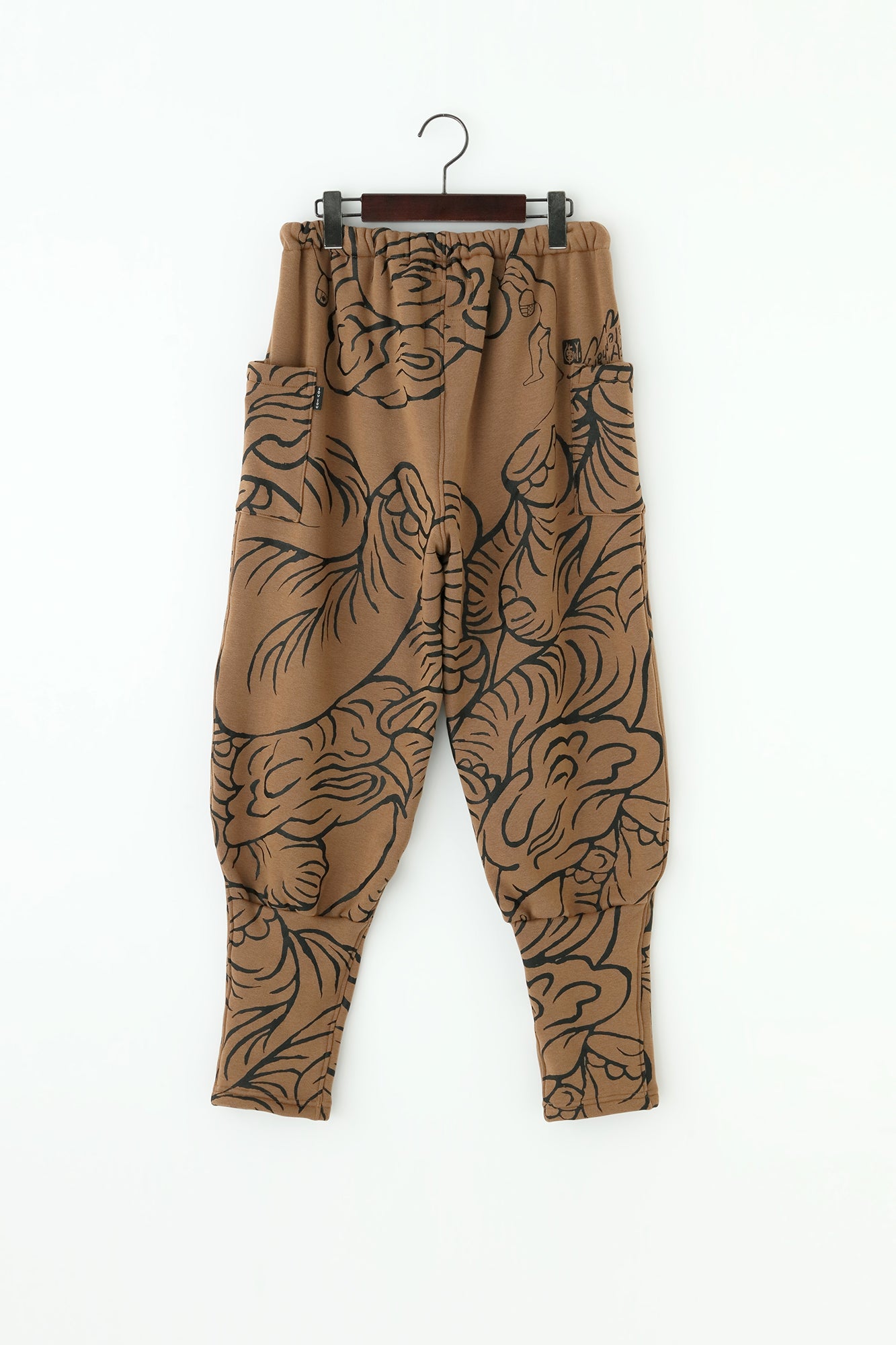 その他 y.harima Boa Lining Knit Harem Pants / flying elephants Pine Brown