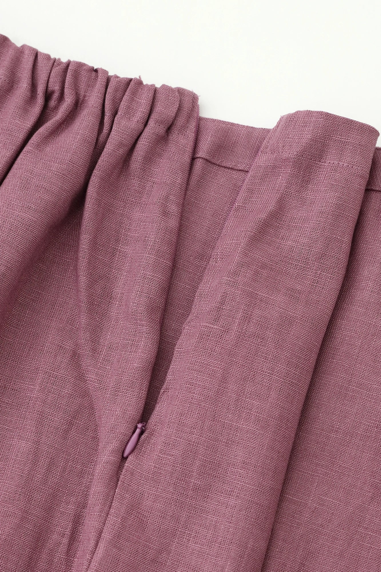【Ships ard. 4/21】Linen Wrap Skirt / Sappanwood Rose
