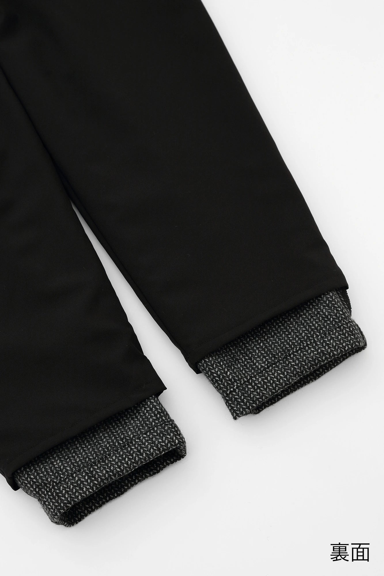 尾州杉綾織 雪袴／消炭杢（けしすみもく）