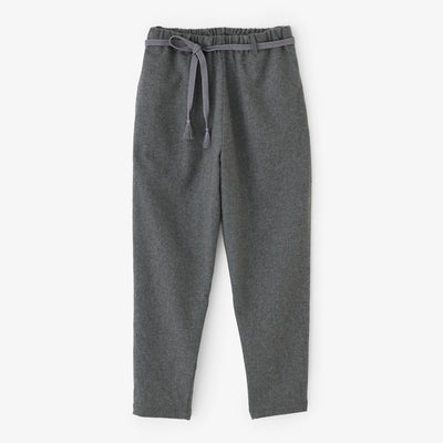 尾州ツイード 雪袴／杢灰（もくはい）