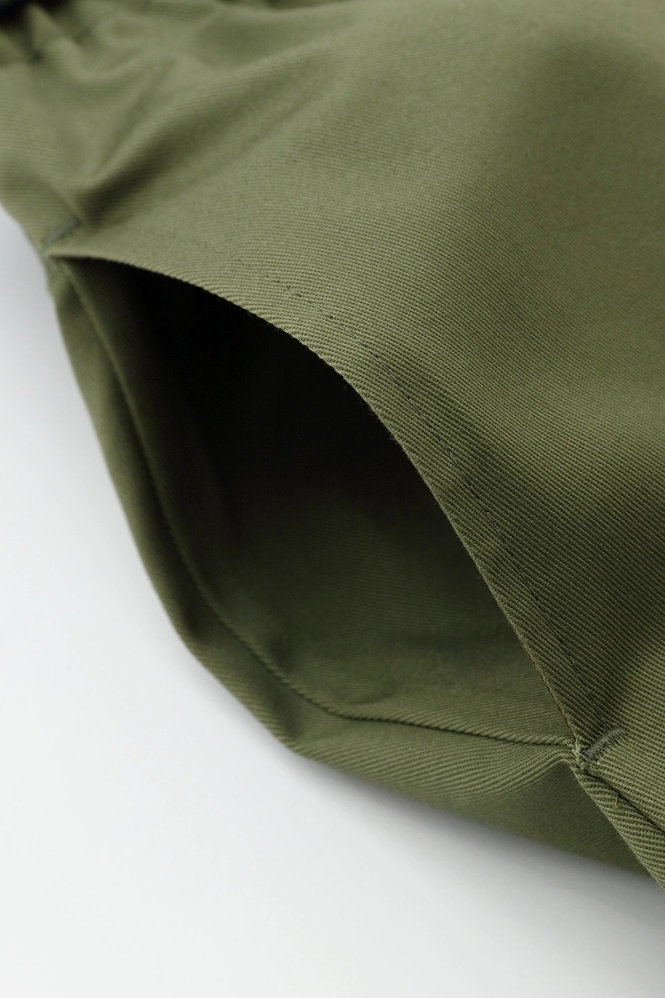 Shin Twill Weave Sappakama Pants／Moss Green