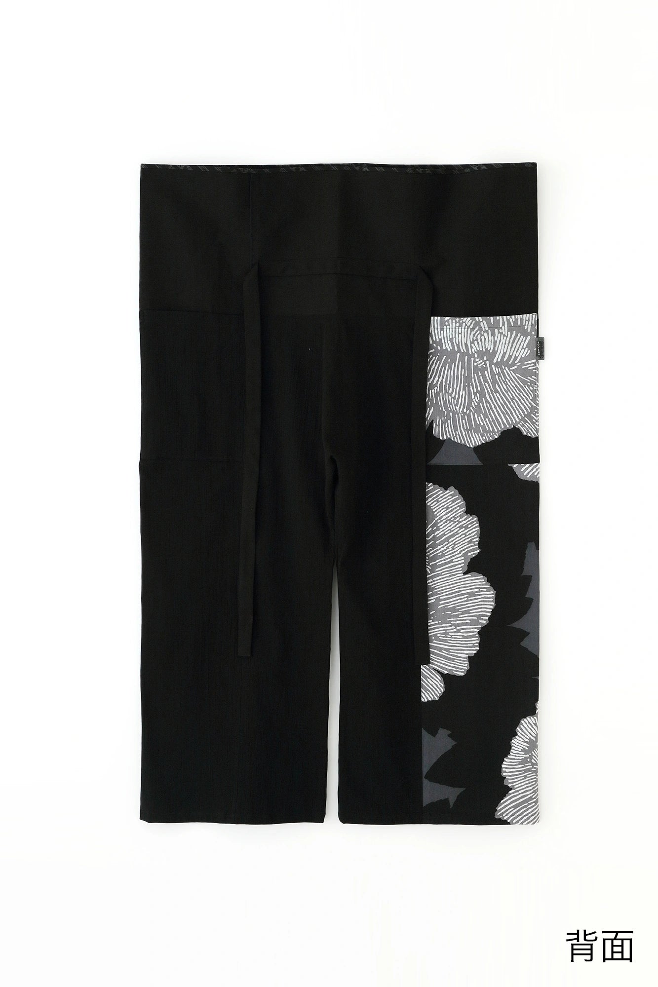 Chizimi Cotton 20/20 Fubi Bottom  Bi-color／Black×Peony