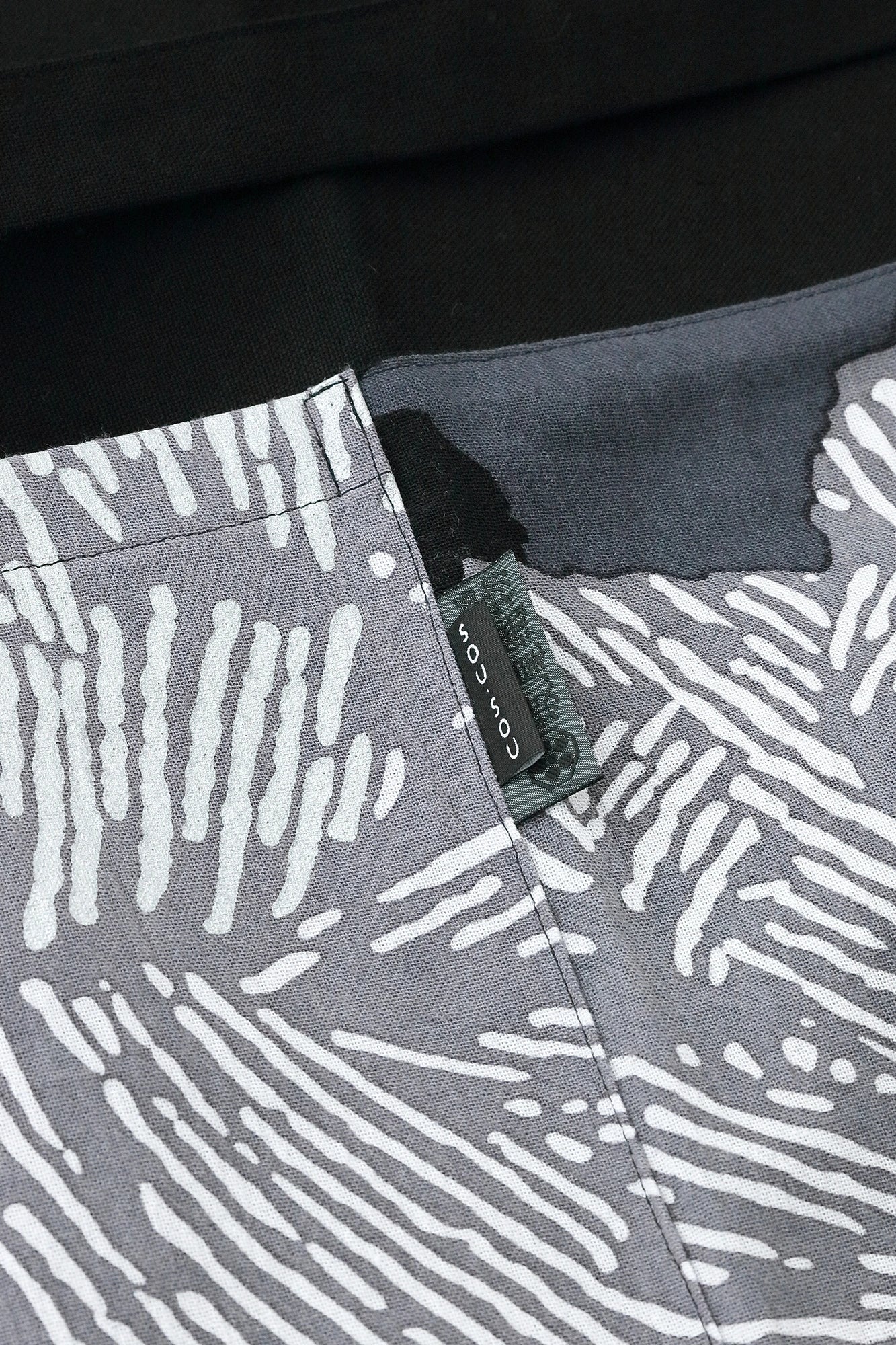 Chizimi Cotton 20/20 Fubi Bottom  Bi-color／Black×Peony