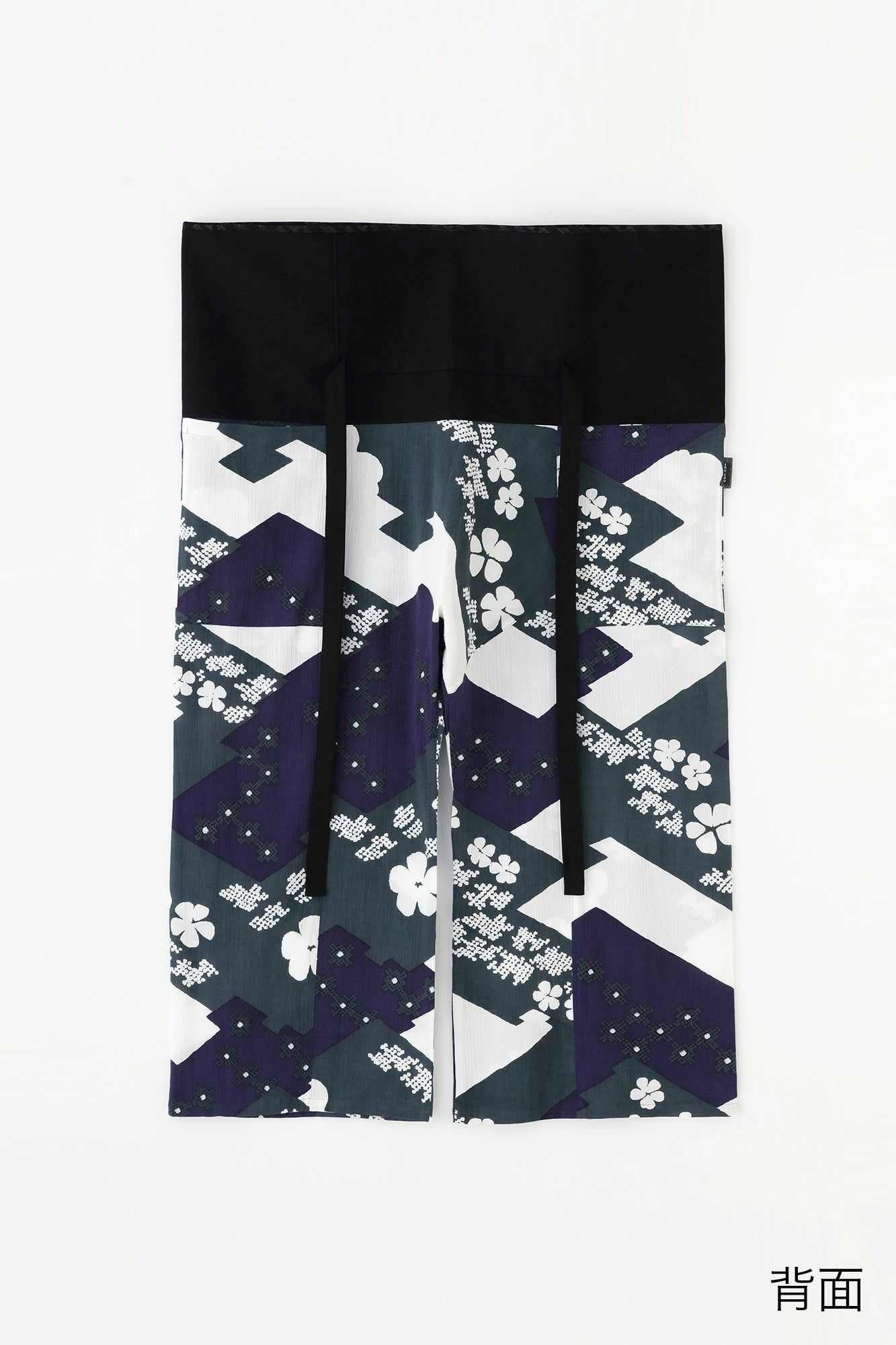 Chizimi Cotton 20/20 Fubi Bottom ／Small Flower, Clouds and Linked Diamond Pattern Recreation