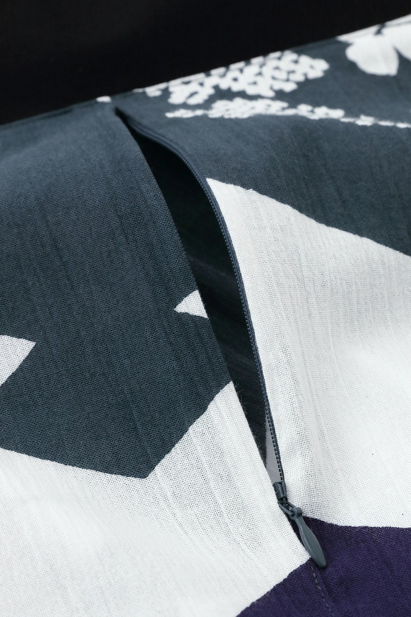 Chizimi Cotton 20/20 Fubi Bottom ／Small Flower, Clouds and Linked Diamond Pattern Recreation
