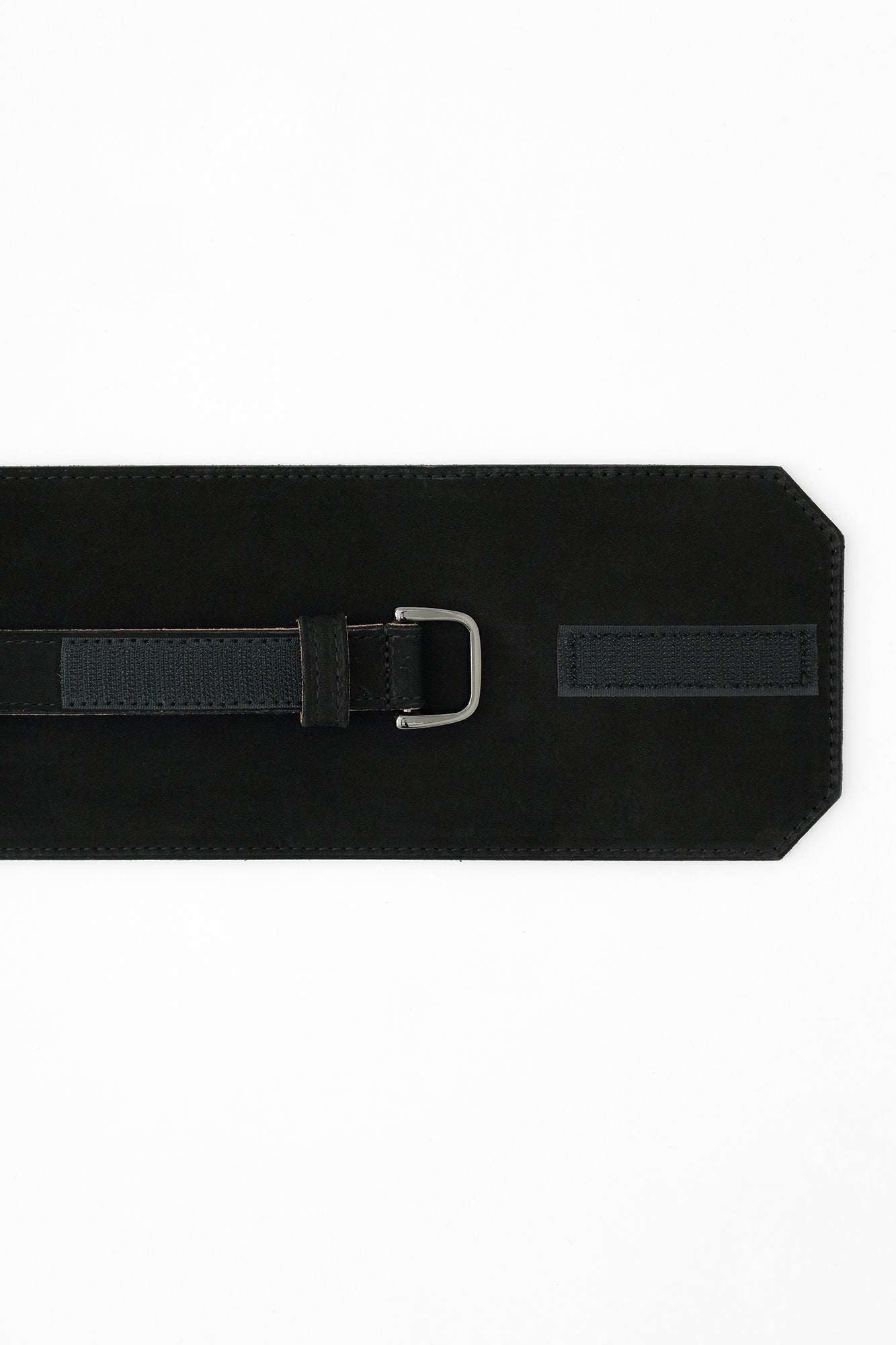 ヌバック 革帯（かくたい） 特大（とくだい）／濡羽色（ぬればいろ）