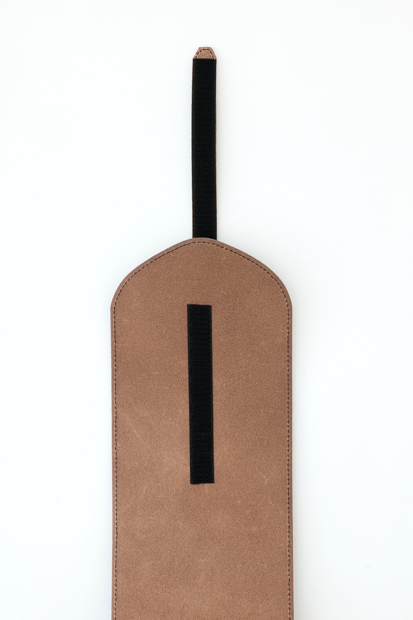 ヌバック 革帯（かくたい） おみな 長尺（ちょうじゃく）／濡羽色（ぬればいろ）